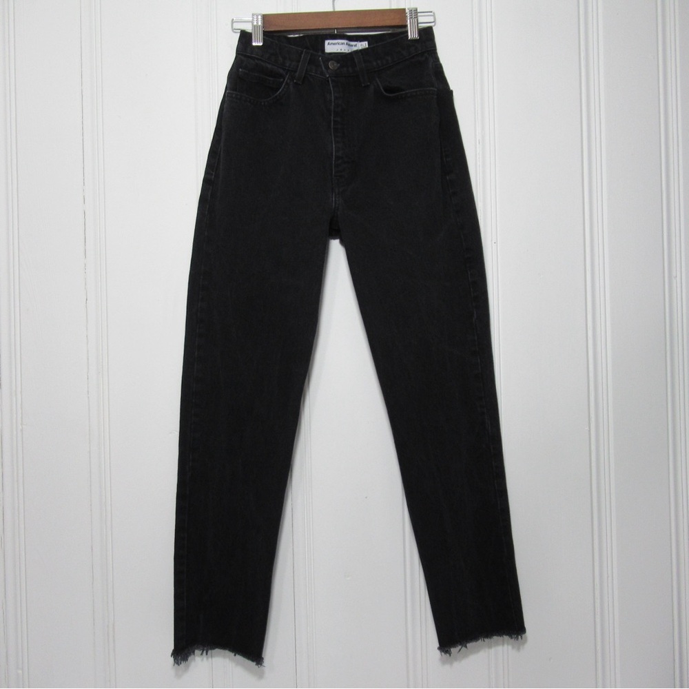 American Apparel Black Denim Jeans Size 26